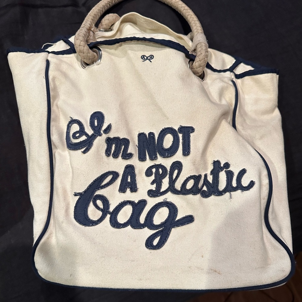 “I’m not a plastic bag” bag.